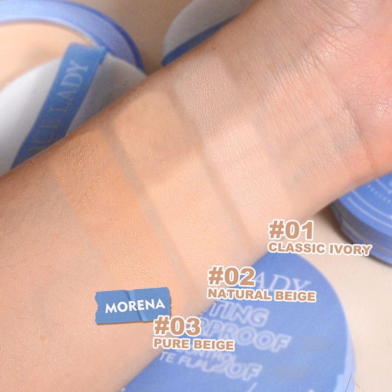 Phấn Phủ Dạng Bột Mịn Trang Điểm Tự Nhiên Lâu Trôi Không Thấm Nước JP5