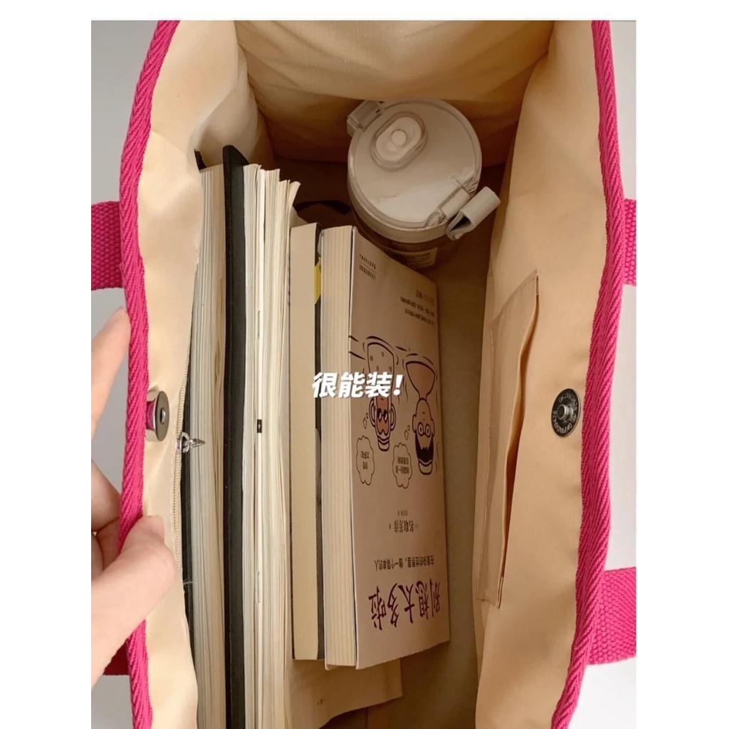 Túi xách nữ bản to gấu hồng Losto đeo chéo cầm tay hot trend 2022