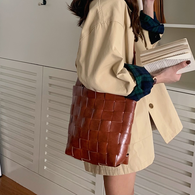 Túi Xách Dệt Tay Phong Cách retro Thời Trang Dành Cho Nữ