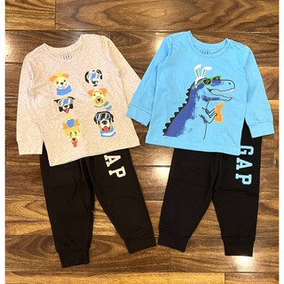 Bộ thu đông bé trai cotton H.M link 2