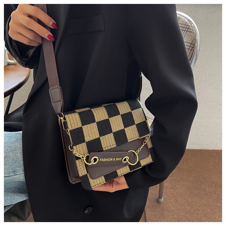 Túi Đeo Chéo Dáng Vuông Nhỏ Thời Trang Thu Đông 2022 Cao Cấp Cho Nữ FT7320