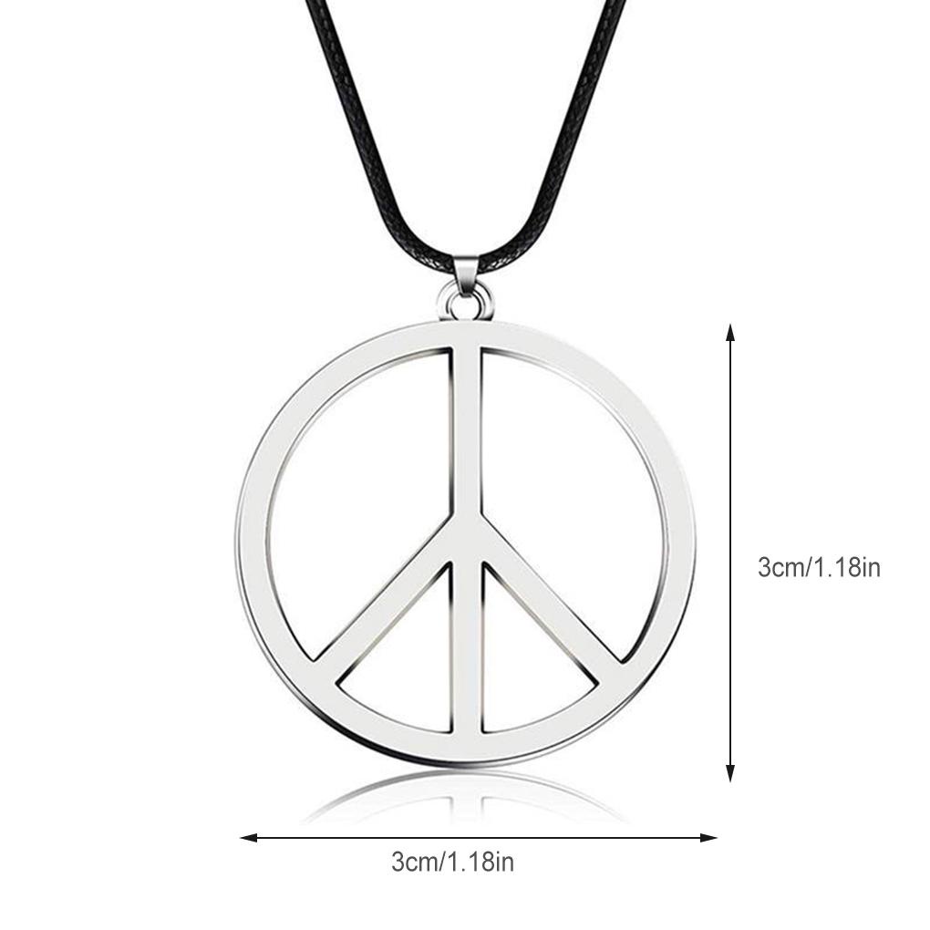 Vòng cổ Da Phong Cách Hippie Những Năm 1970s Cá Tính