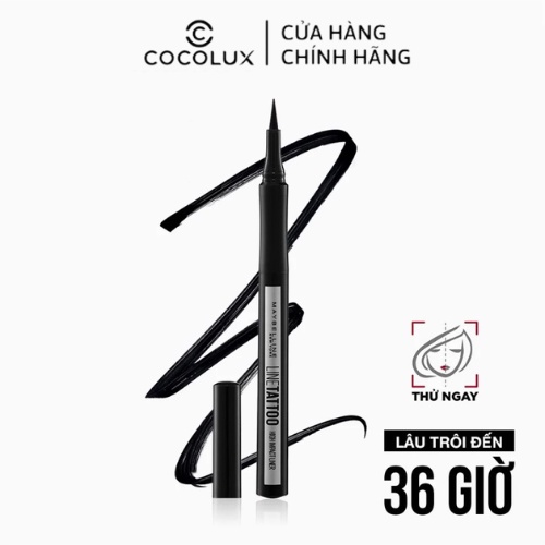 Bút Kẻ Mắt Nước Lâu Trôi 36H Maybelline New York Line Tatoo High Impact Liner