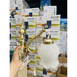 [GIÁ KHUYẾN MẠI SỐC][ Tặng bóng led] Đèn Tường Cổ Điển Chao Hoa