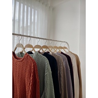 Áo len sweater form rộng tay dài oversized RUCHAN kiểu đẹp thời trang dễ thương