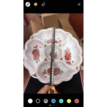 Khay Đựng Bánh Kẹo Bí 5 Ngăn.