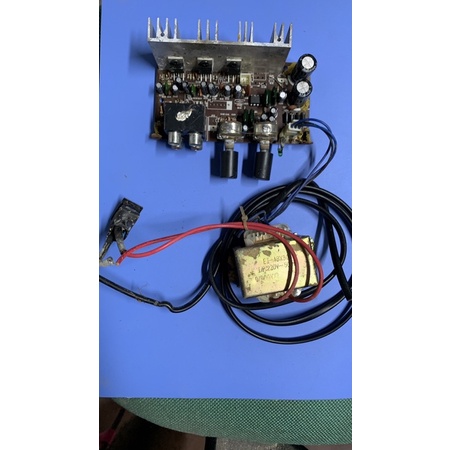 Mạch loa sub tháo máy 3 sò