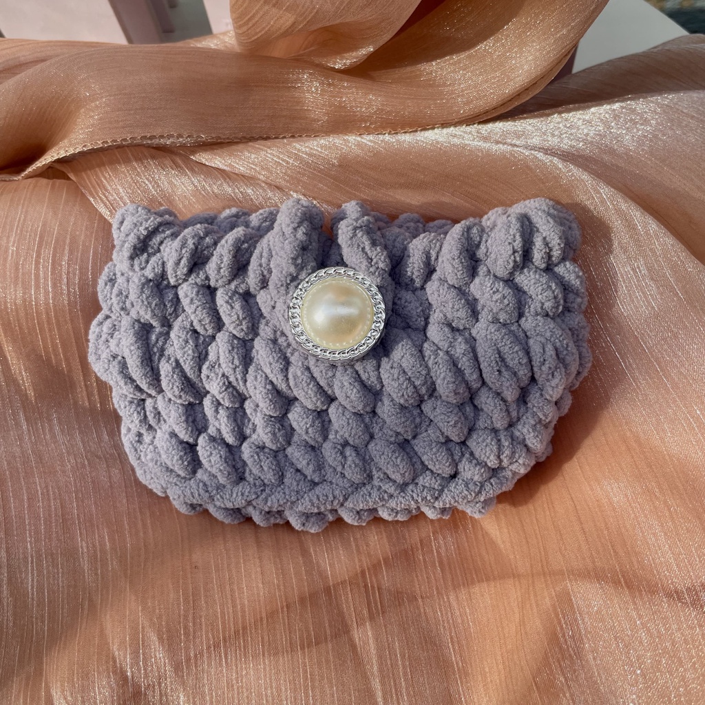 Ví len đựng card, tiền Ví đựng thẻ căn cước công dân,bằng lái xe,  ATM, Card visit, CMND, thẻ HSSV