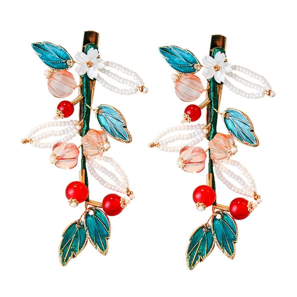 Trâm Cài Tóc Chữ U Phối Tua Rua Phong Cách Trung Hoa Cổ Điển Cho Nữ