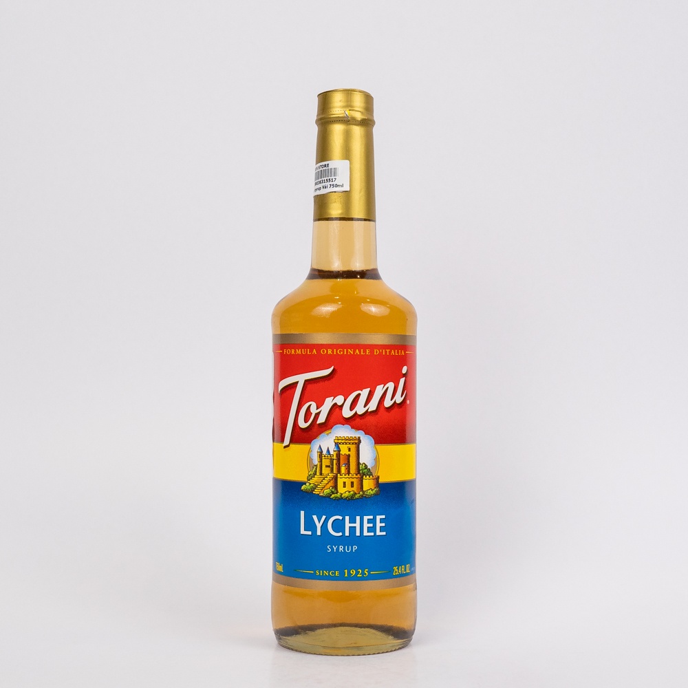 Torani syrup vải 750ml