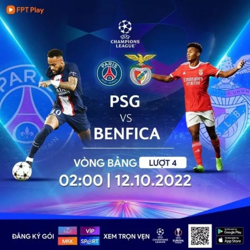 FPT Play gói Sport 12 tháng Xem trực tiếp trọn vẹn các giải đấu đỉnh cao UEFA cup C1 C2 C3