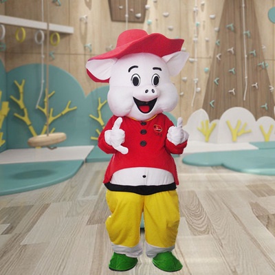 TRANG PHỤC HÓA TRANG MASCOT HEO SINH NHẬT SỰ KIỆN