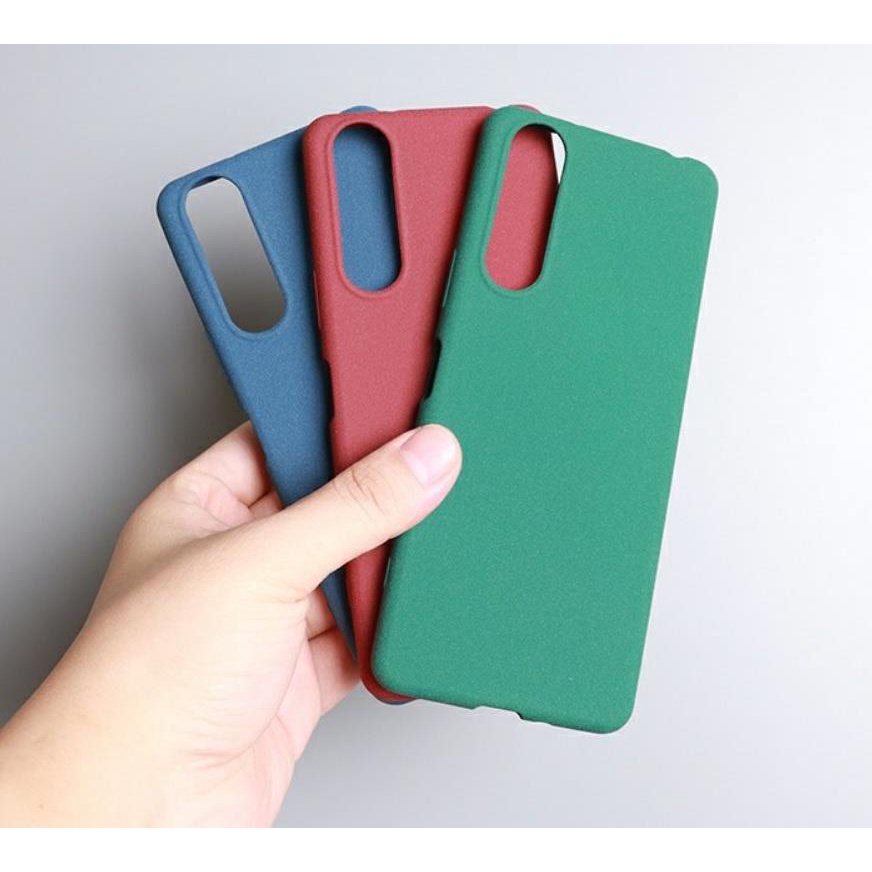 Ốp Điện Thoại TPU Mềm Nhám Màu Trơn Chống Vân Tay Cho Sony Xperia 1ii 1iii 1iV 5ii 5ii 5iV 10ii 10iii 10iV Aceiii