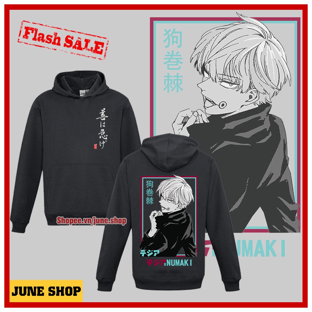 Áo Hoodie Jujutsu Kaisen, Áo Khoác Anime in hình Gojo phong cách, cá tính