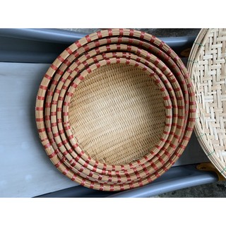 Bộ rổ rá tre đan thủ công