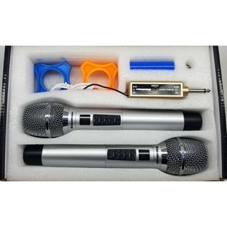 Micro Karaoke đa năng không dây Excelvan Z1 Pro - Hàng chính hãng (Mc UHF sóng mạnh, chỉnh Echo/Volume/bass/treble…)