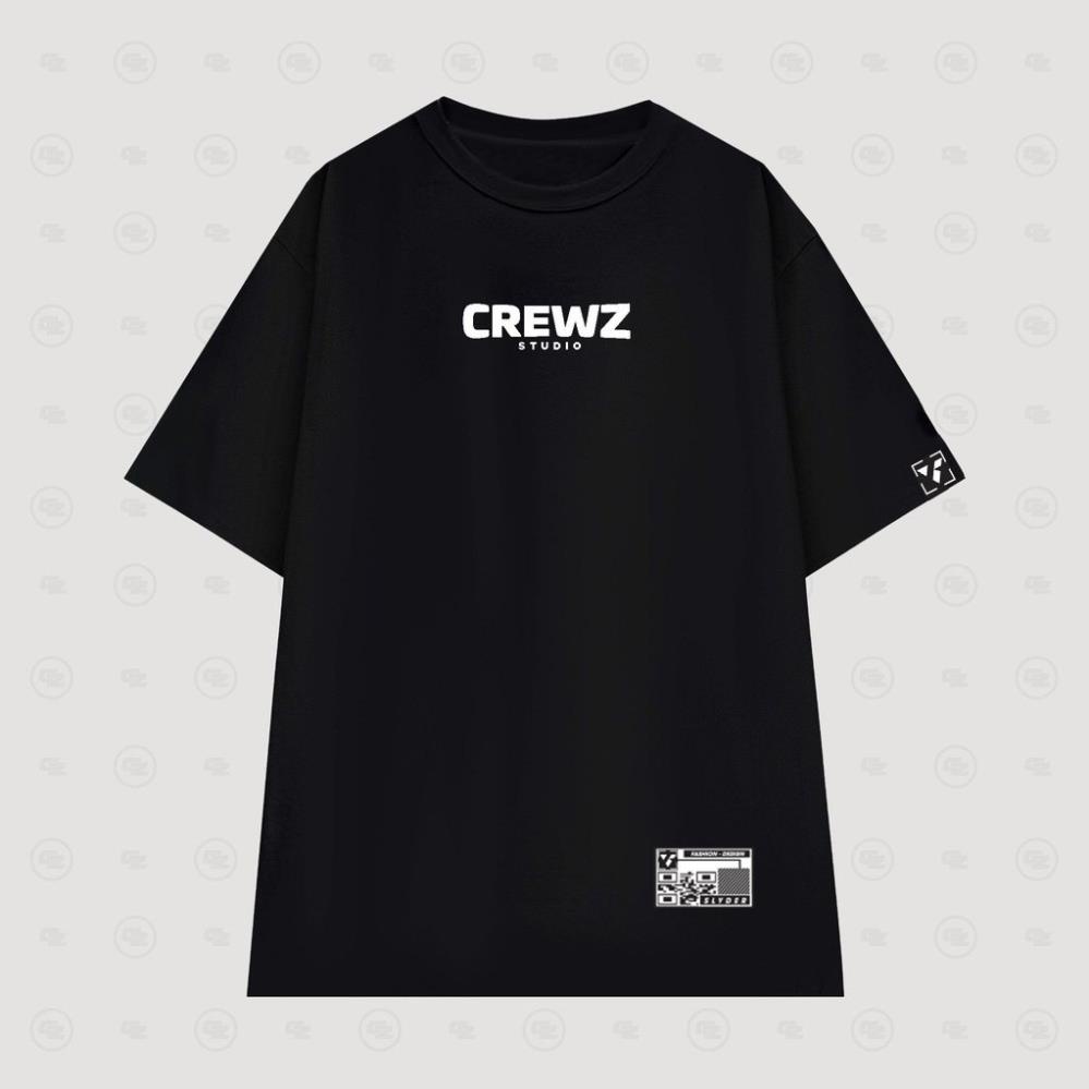Tee basic ss1 CREWZ áo thun tay lỡ unisex Local Brand - AO_THUN_DVR (V427) *