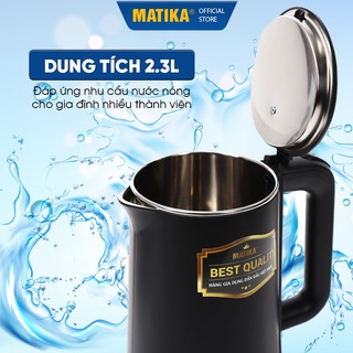 Ấm Siêu Tốc MATIKA 2.3L MTK-2023