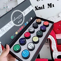 Set gel vẽ 12 Màu Languinua - 12 Màu Hot Giá Tốt Cao Cấp Chuyên dụng Ngành Nail