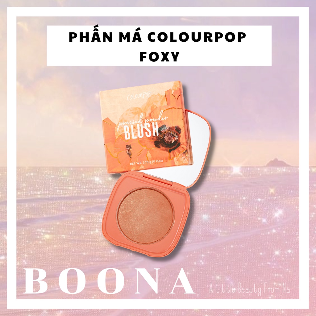 [ Colourpop ] Phấn má FOXY - Blush Powder