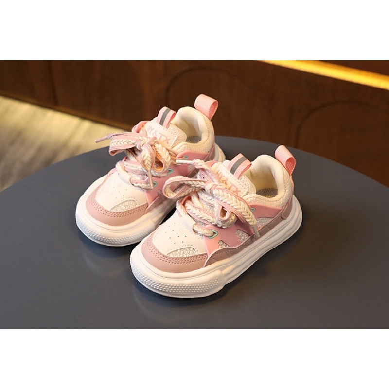 Giày thể thao Sneaker buộc dây cho bé trai gái- HÀNG CHUẨN QUẢNG CHÂU