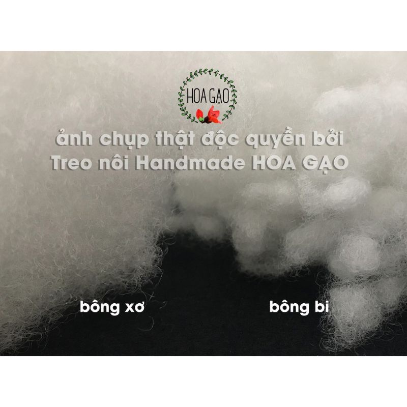 Bông sơ Nhồi Gối,Thú Bông,Trang trí Giả Tuyết...,