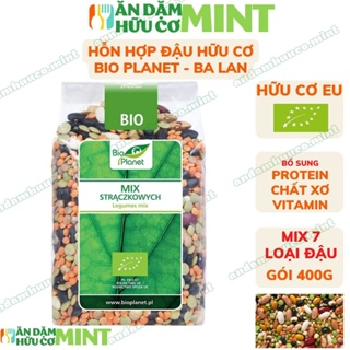 Đậu dinh dưỡng hỗn hợp 7 loại hữu cơ Bio planet - Ăn dặm hữu cơ Mint