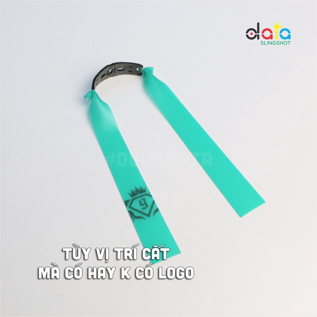 1 Bộ Dây Thun Super Hunter 0.55 0.6 0.65mm cột sẵn khổ thun kéo tới má Somi full dùng cho Ná Cao Su - DATA SlingShot