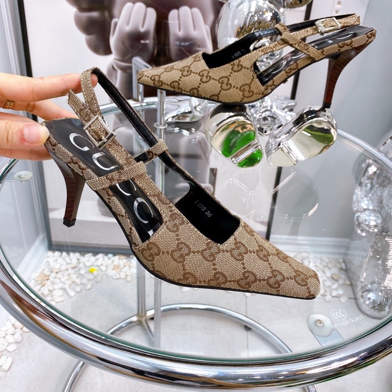 Sandal Gucci Hoạ Tiết/Đen Full Size 35-39  -  By Anh Dinh Phuong