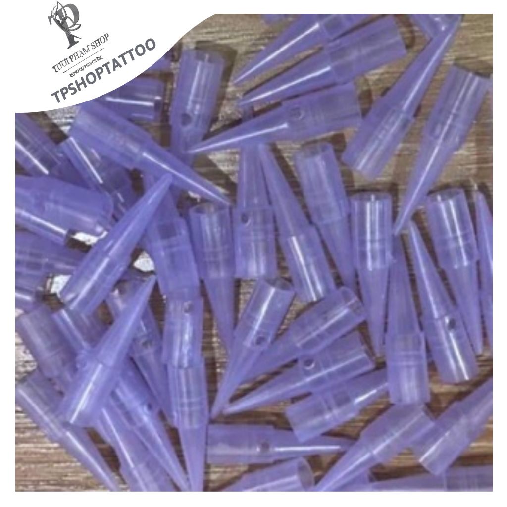 Ngòi Giantsun Ngòi Máy Phun Xăm Giantsun Có Lỗ (túi 100 ngòi)