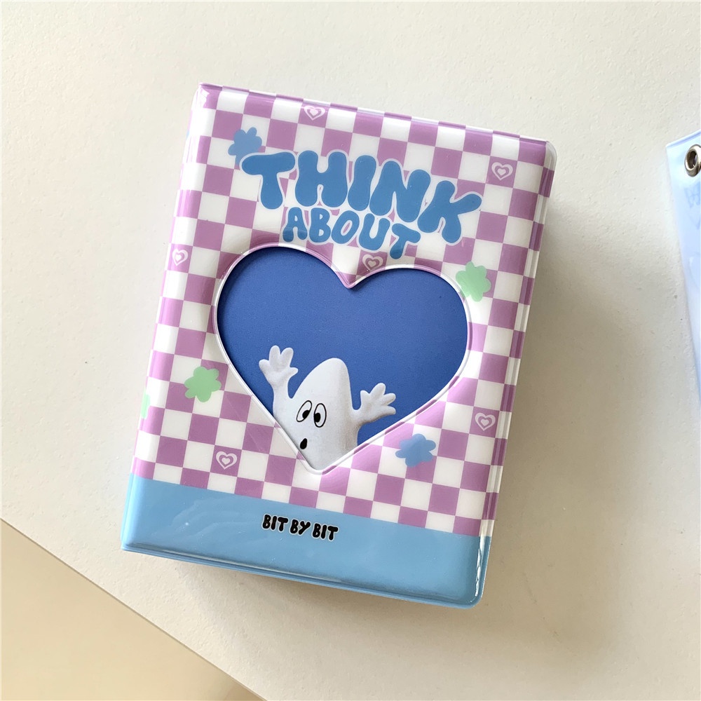 Album Đựng Ảnh 80 Tấm Thẻ 10cm mini Họa Tiết Ma Và Bướm Dễ Thương