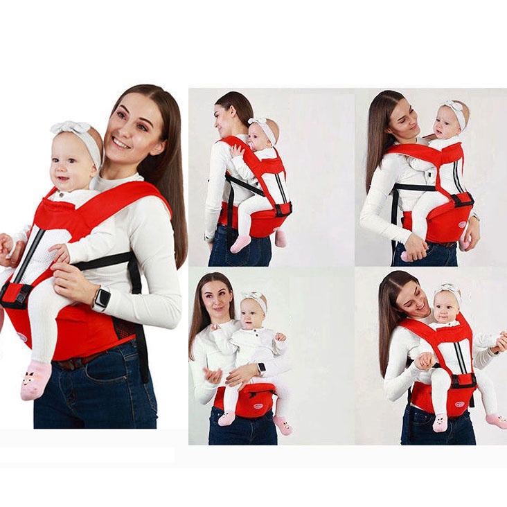 [Giá sỉ] Đai địu trẻ sơ sinh. Địu Em Bé 4 Tư Thế, Địu Ngồi Trợ Lực, Chống Gù Cho Bé Gọn Nhẹ Tiện Dụng
