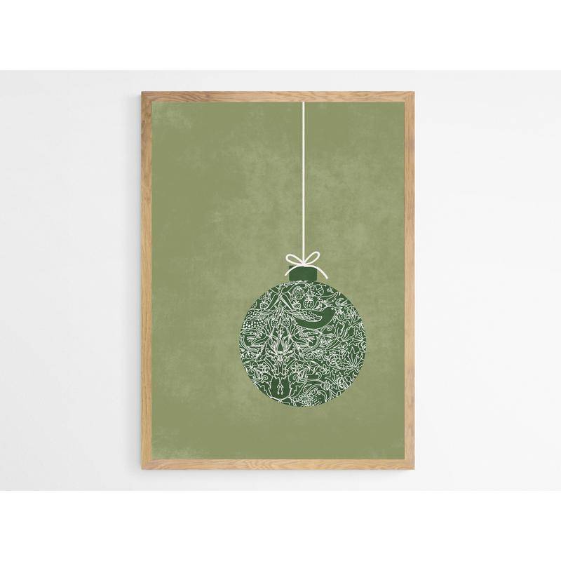 Tranh Vải Bố Treo Tường Trang Trí Chủ Đề Giáng Sinh