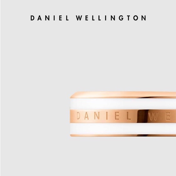 Nhẫn Daniel Wellington dw nhẫn nam và nữ thời trang nhẫn vàng hồng đích thực