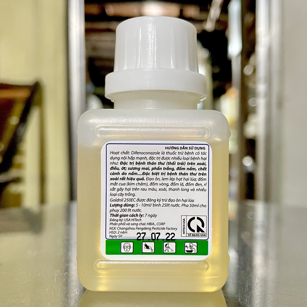 Thuốc Trừ Bệnh SCORE Gold 250EC  - Difenoconazole - Thán Thư Trên XOÀI, Sương Mai, Phấn Trắng, Đốm Nấm, Chết Cành