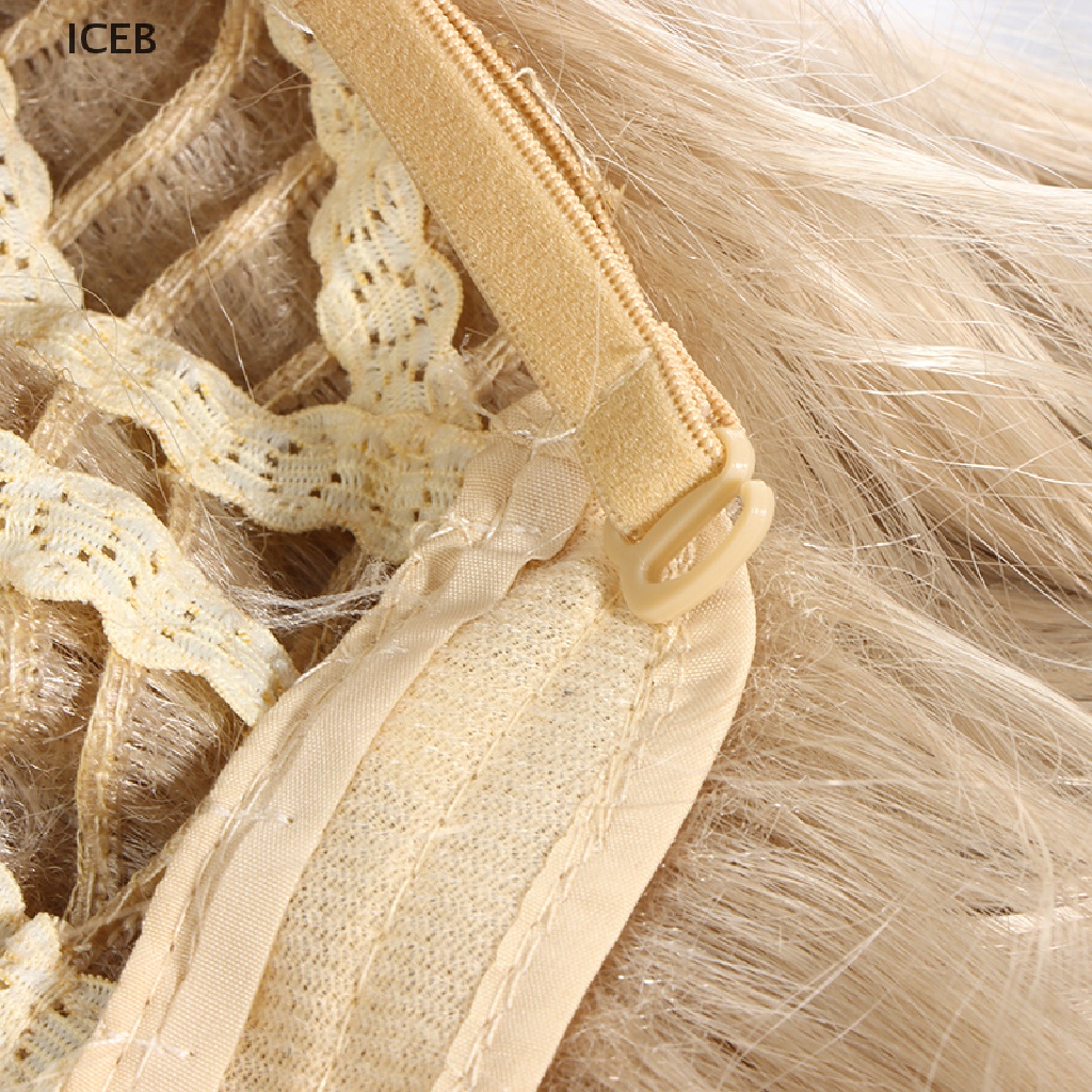 Ic Game Genshin Tác Động Albedo Tóc Giả Bện Ngắn Cosplay Hàng Ngày my