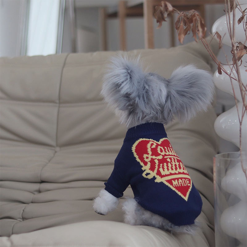 Áo Len Giữ Ấm Cho Thú Cưng Chó Mèo Size Vừa / Nhỏ