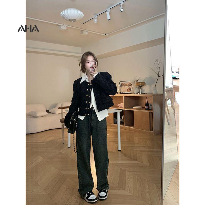 Áo Khoác Dáng Ngắn Thời Trang Mùa Thu Cao Cấp Cho Nữ