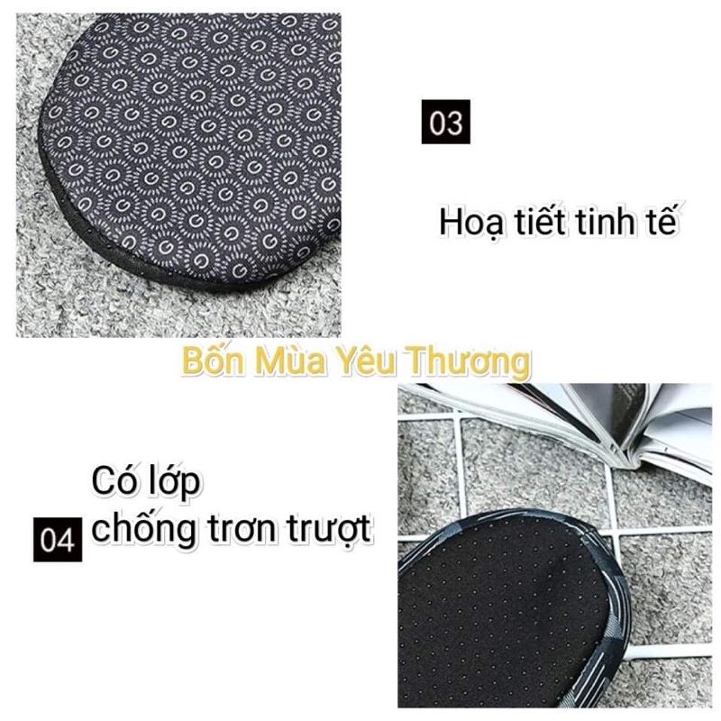 Tất hài nỉ Chống trơn trượt cho Nam Nữ đi trong nhà , văn phòng công ty