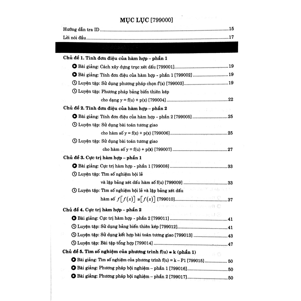 Sách 3000 Bài Tập Nâng Cao - Luyện Thi Đại Học Môn Toán