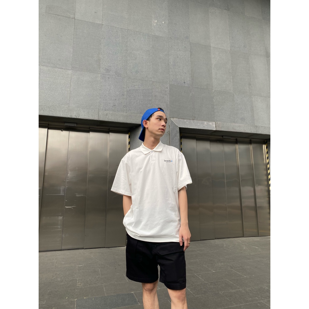 Áo Polo Levents Mini Popular/ White