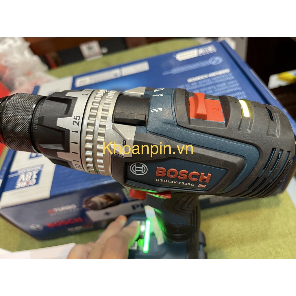 Máy khoan bê tông Bosch GSB18V-1330CN thân máy