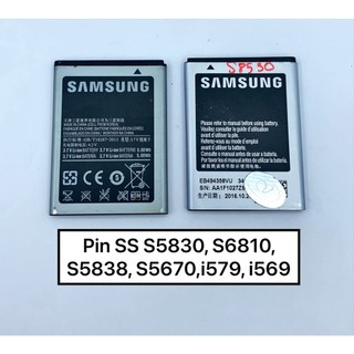 Pin ss s5830 s6810, s5838, s5660, s5670, i579, i569, galaxy pro b7510