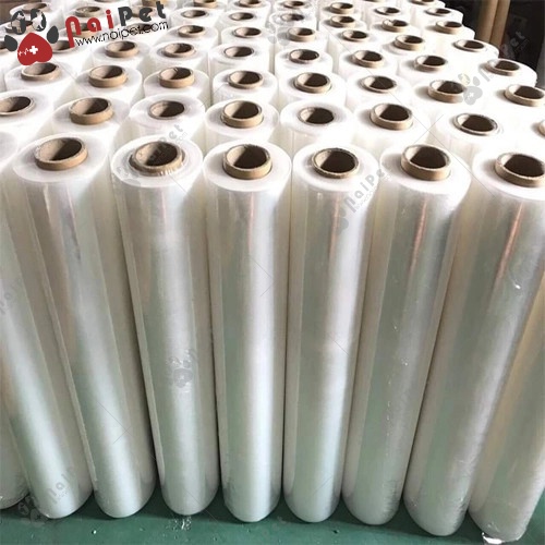 Màng PE Màng Chít Màng Nilon Bọc Hàng Bọc Thực Phẩm Khổ 50cm Cuộn 5kg