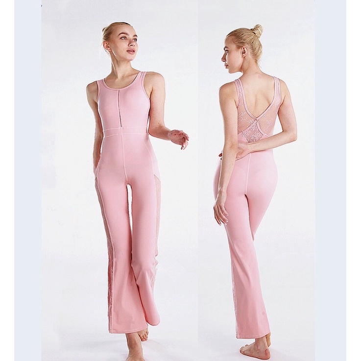 Bộ Jump Yoga Ống Loe J75 (Hàng Quảng Châu Cao Cấp)