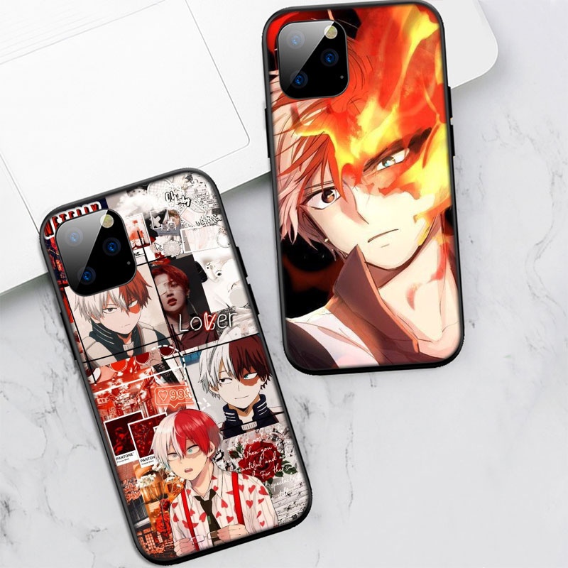 Ốp Điện Thoại Hình Shoto Todoroki Cho iPhone 5 5s 6 6s 7 8 11 Pro Max Plus XR SE CE74