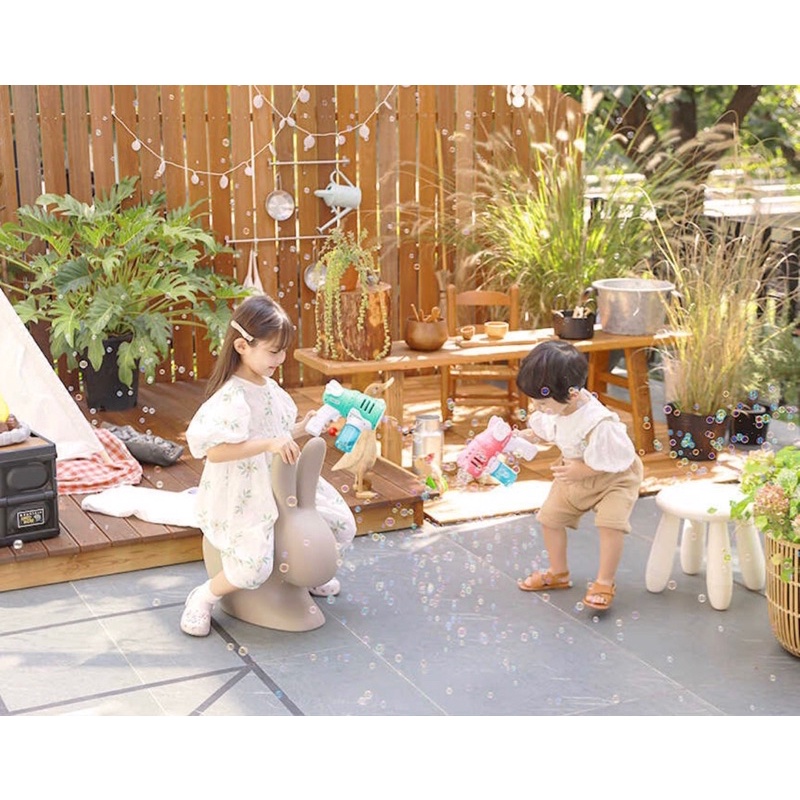 Súng bắn bong bóng xà phòng cho bé Happyplay nội địa Hàn Quốc