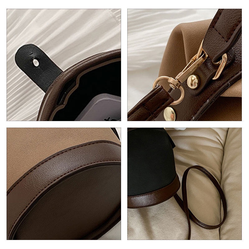 MISCHA Túi Xách Nữ Đeo Vai Thời Trang Phong Cách Hàn Quốc