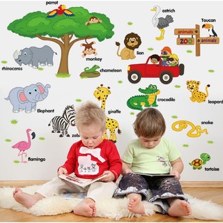 DeCal Dán Tường Đo Chiều Cao Cho Bé - Thước Đo Chiều Cao