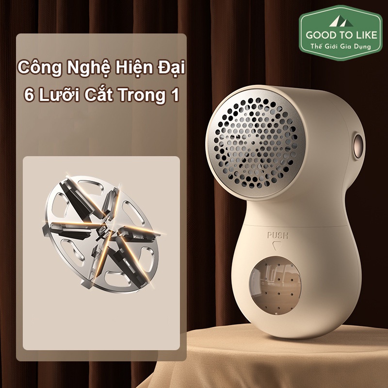 Máy Cắt Lông Xù Quần Áo Joyroom Loại Bỏ Xù Xơ Vải Trên Mọi Bề Mặt,Máy Cắt Lông Xù Đa Năng Không Dây Công Suất Lớn
